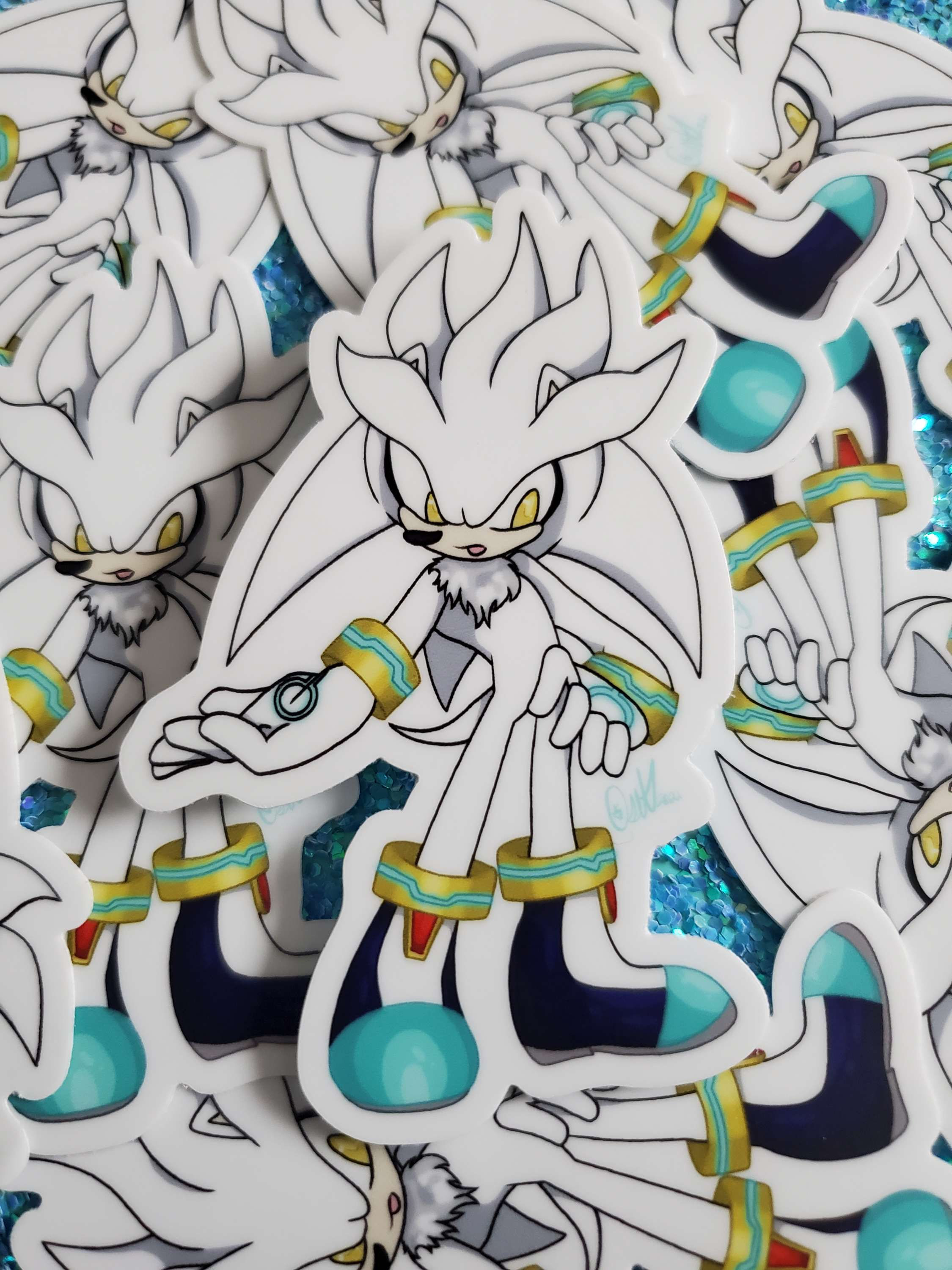 Silver The Hedgehog | Sticker 