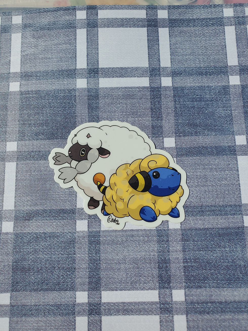 Thumbnail: Mareep & Wooloo | Sticker