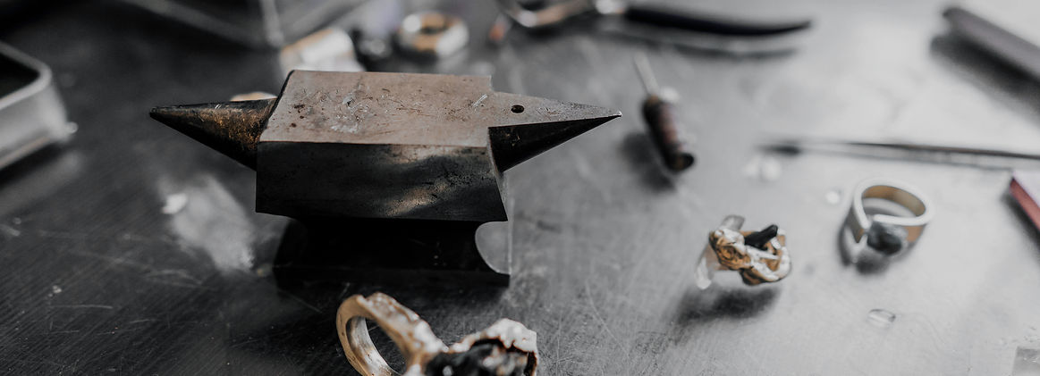 Jewellery maker's table
