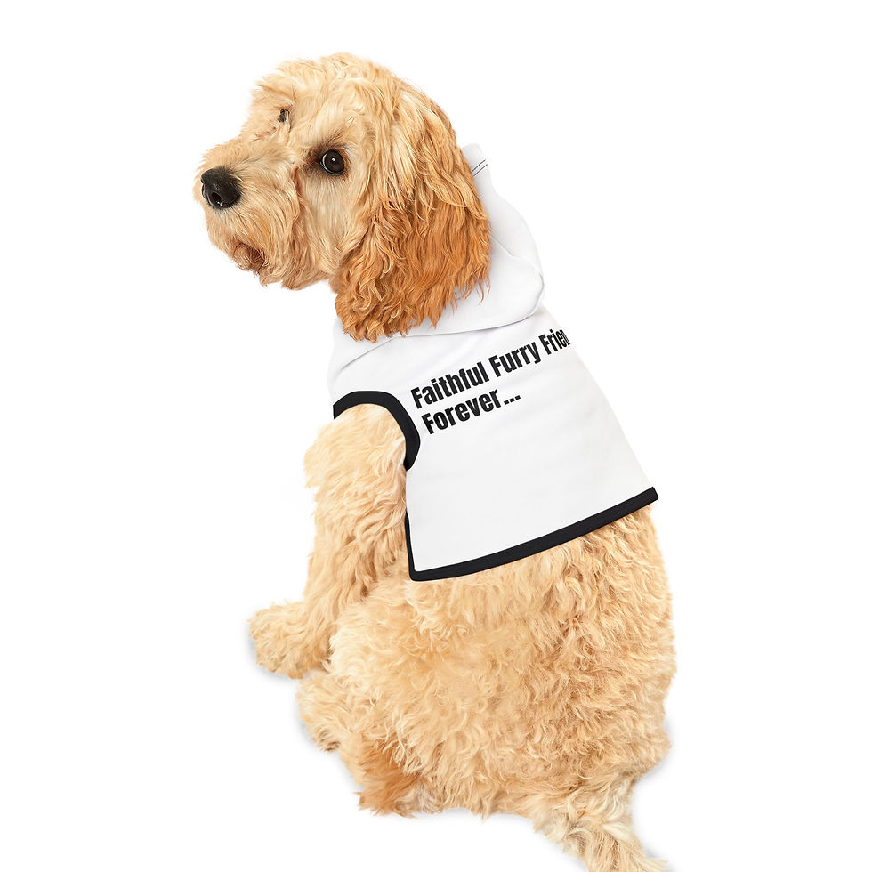 Thumbnail: ("Faithful Furry Friend Forever") Pet Hoodie