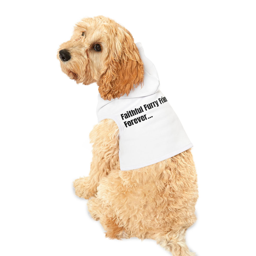 Thumbnail: ("Faithful Furry Friend Forever") Pet Hoodie
