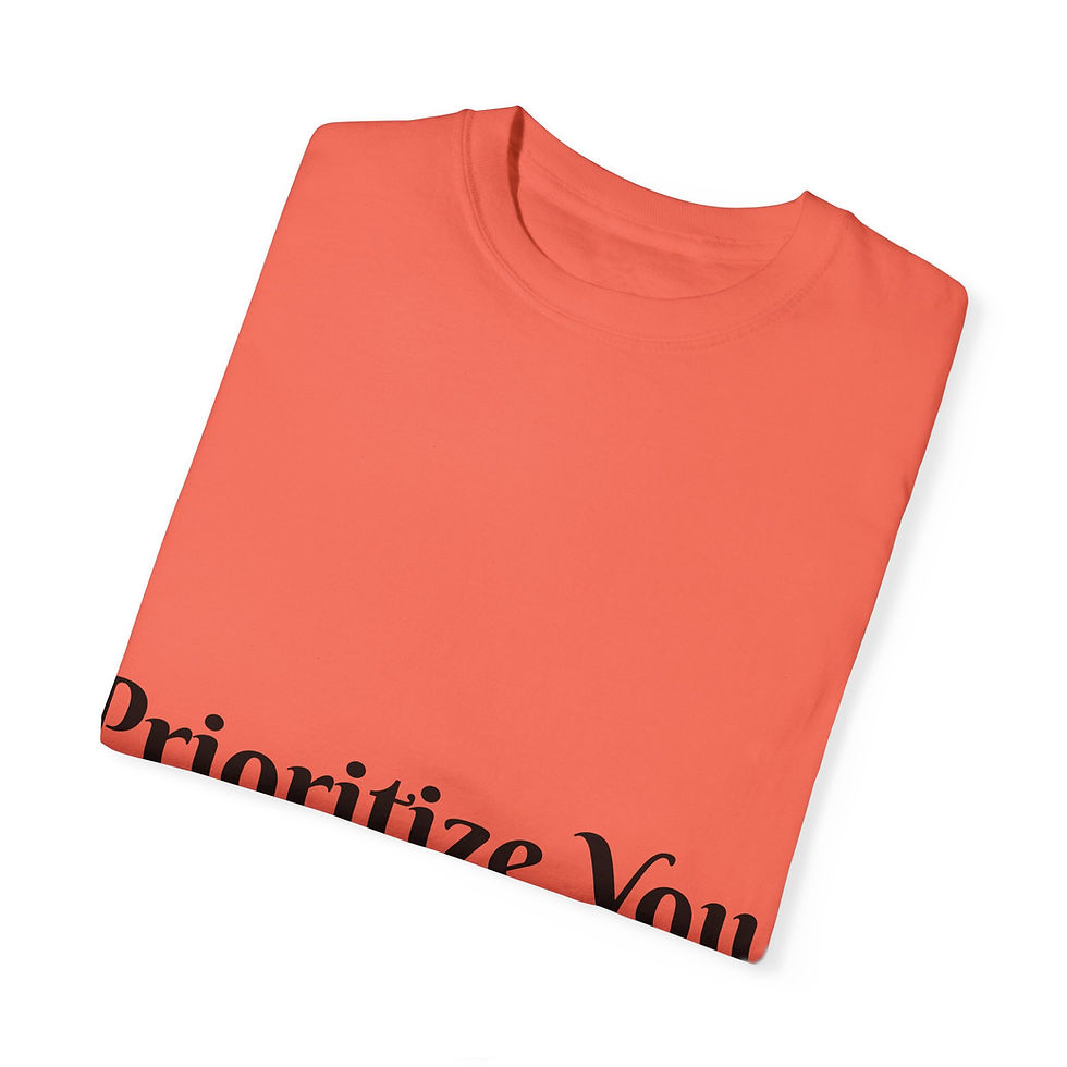 Thumbnail: Garment-Dyed T-shirt - Prioritize You