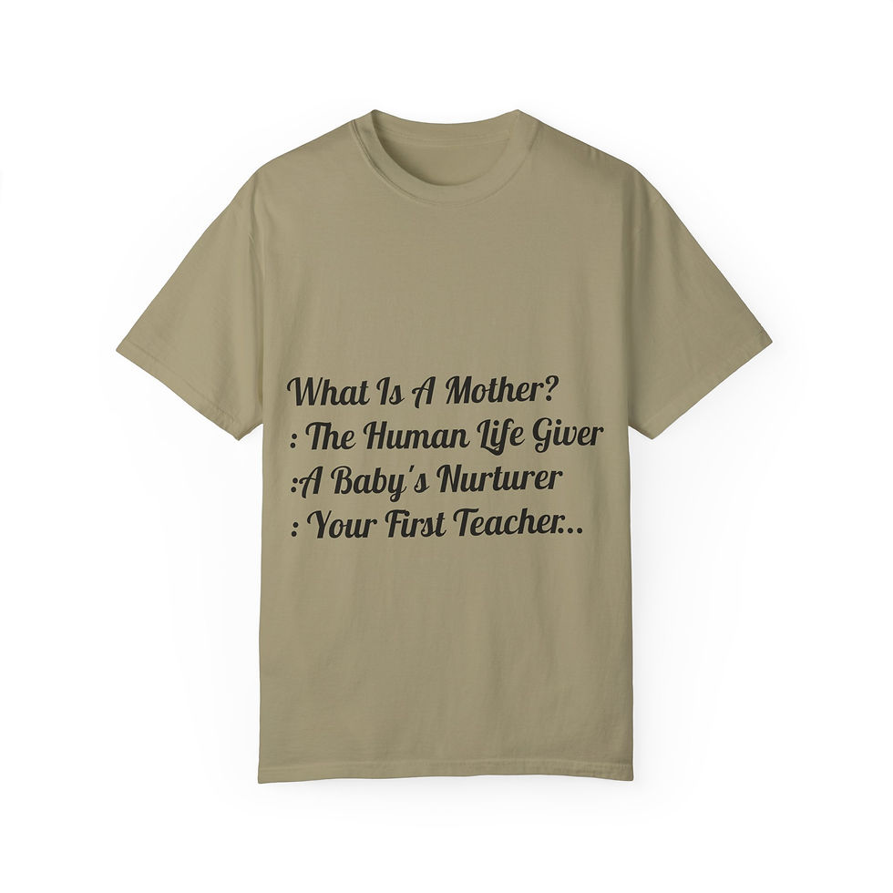 Thumbnail: Mother Appreciation Garment-Dyed T-shirt