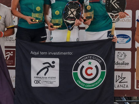MANUELA BULLE KIST E VERÔNICA ASSMANN BERSCH SÃO CAMPEÃS BRASILEIRAS SUB-16 DE BEACH TENNIS NO RIO DE JANEIRO