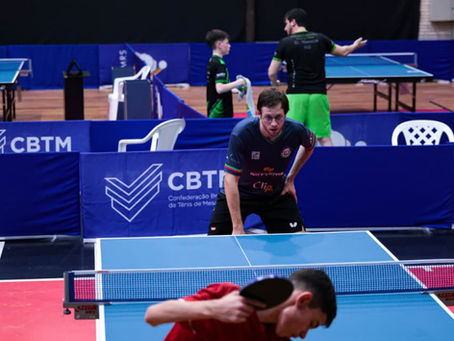 PEDRO GÖTTEMS CONQUISTA DUAS MEDALHAS NA COPA BRASIL DE TÊNIS DE MESA