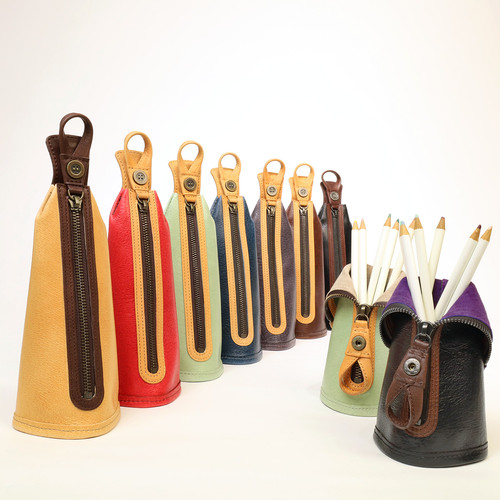 ペンケース [Regina] -eco leather- | 革工房アバッリ ABALLI【公式通販】