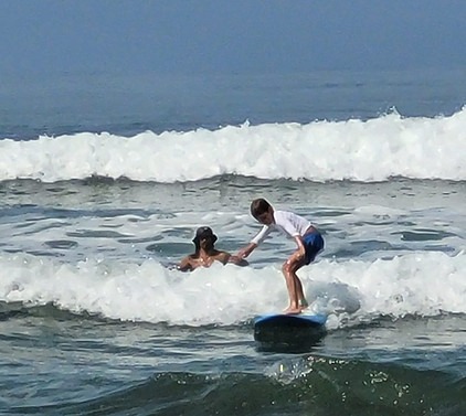 Surf lessons Troncones with Capitan Mantarraya