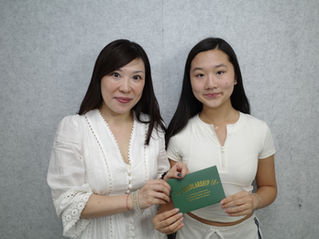 I think Miss Jamie has helped me a lot, such as reading her two helpful publications, and getting loads of useful feedback from her has assisted me in achieving a good grade in my FLE. Not only can I learn so much in her classes, but it is also fun and interactive, making me look forward to her class every week! Last but not least, I would like to express my deepest gratitude to Ms Jamie for shaping me into who I am today.