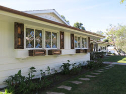 copper/reclaimed wood