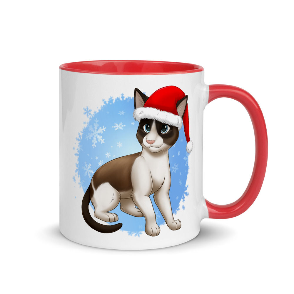 Winter Christmas Mug Snowflake