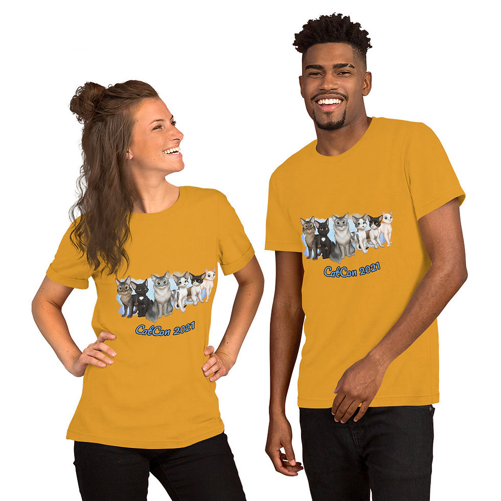 Thumbnail: CatCon 2021 Short-Sleeve Unisex T-Shirt