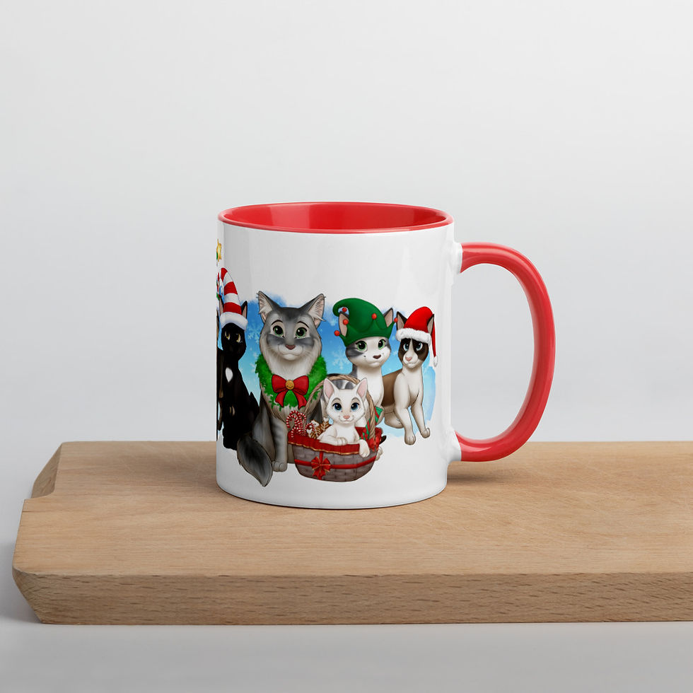 Thumbnail: "Happy holidays!" Christmas Mug  