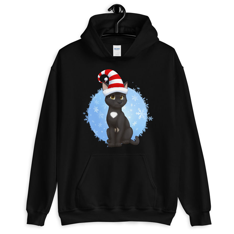Thumbnail: Evie Christmas Hoodie Snowflake
