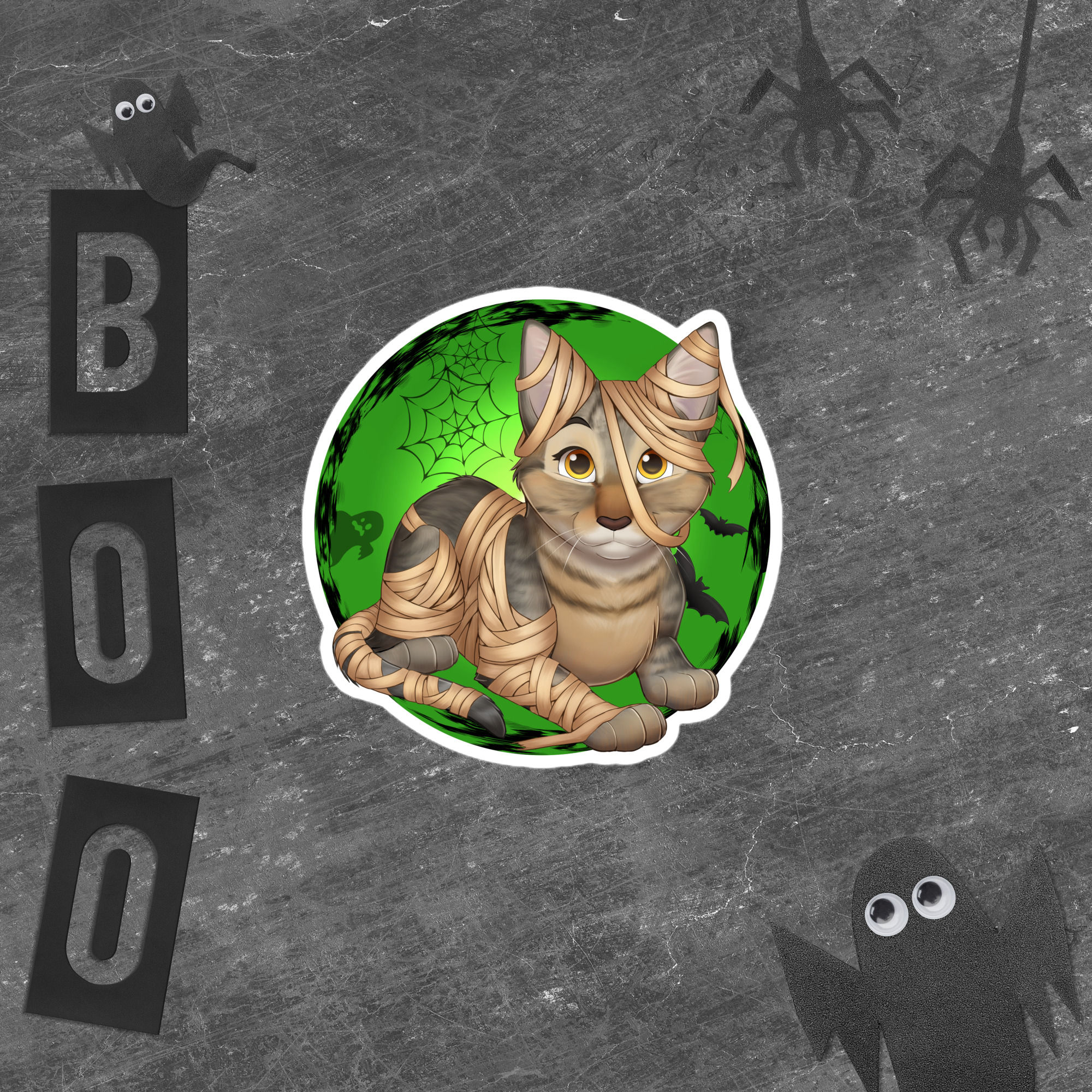 Amelia Halloween Sticker