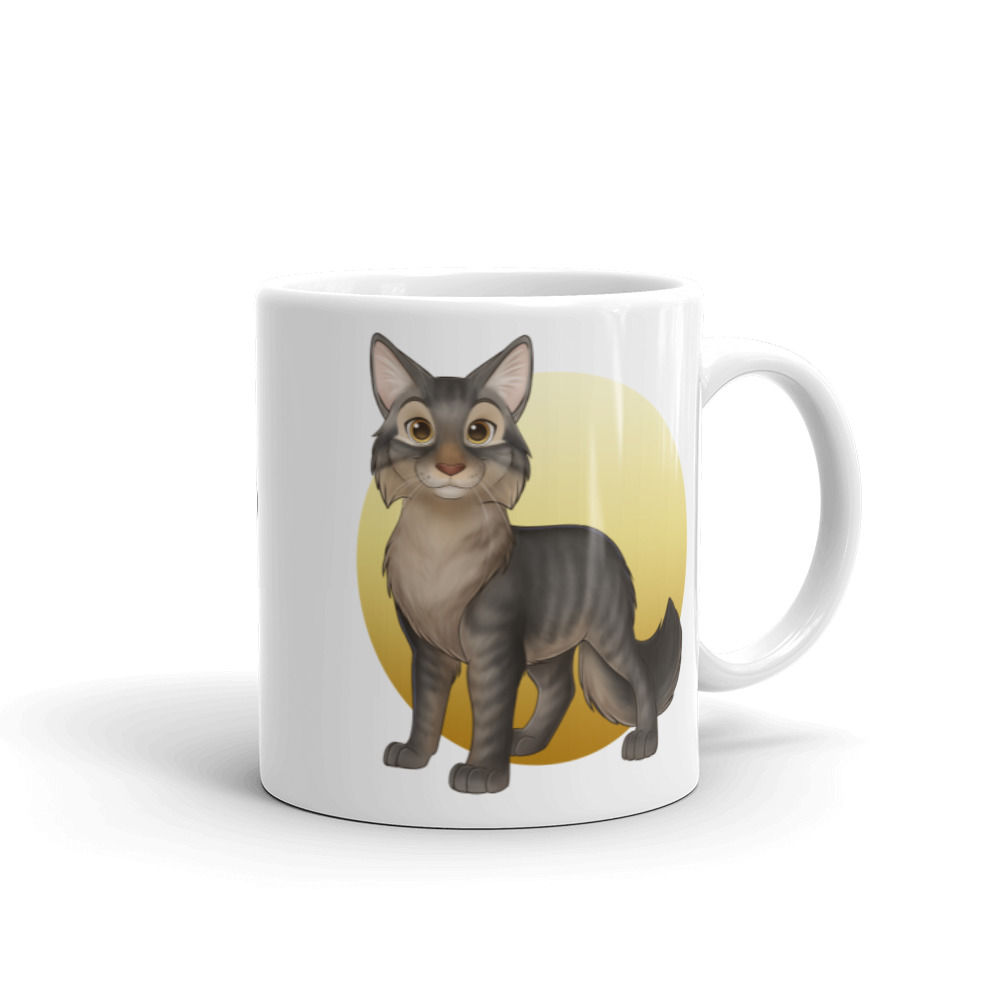 "#1 Cat Dad" Mario Mug
