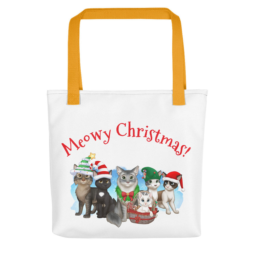 Thumbnail: The Cats and Crew Christmas Tote Bag
