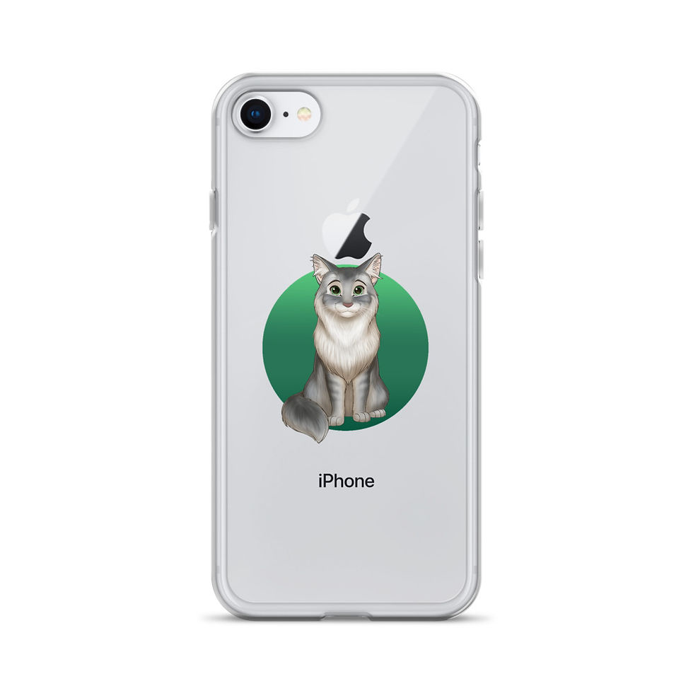 Thumbnail: Rockie iPhone Case Clear