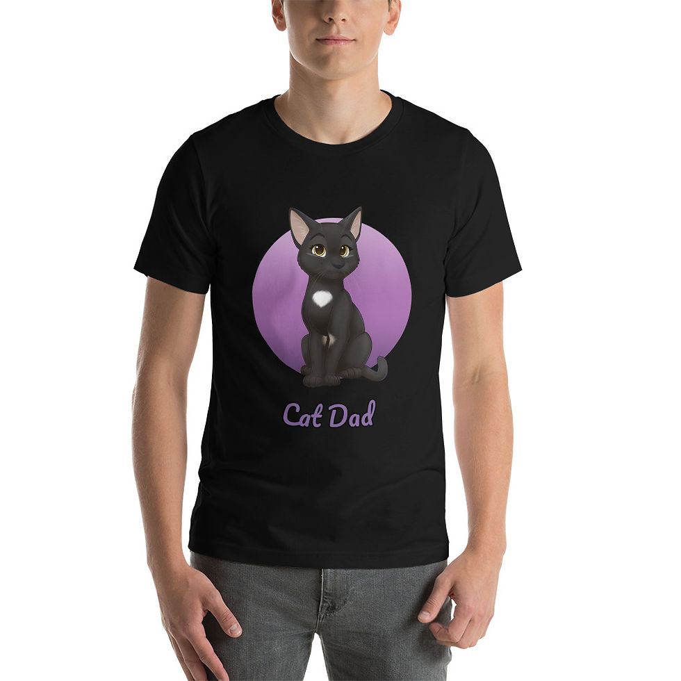 Thumbnail: Cat Dad Evie T-Shirt
