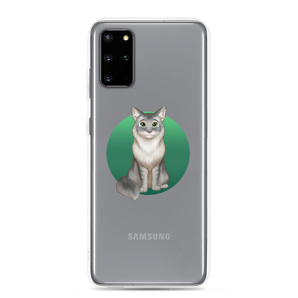 Thumbnail: Rockie Samsung Case Clear