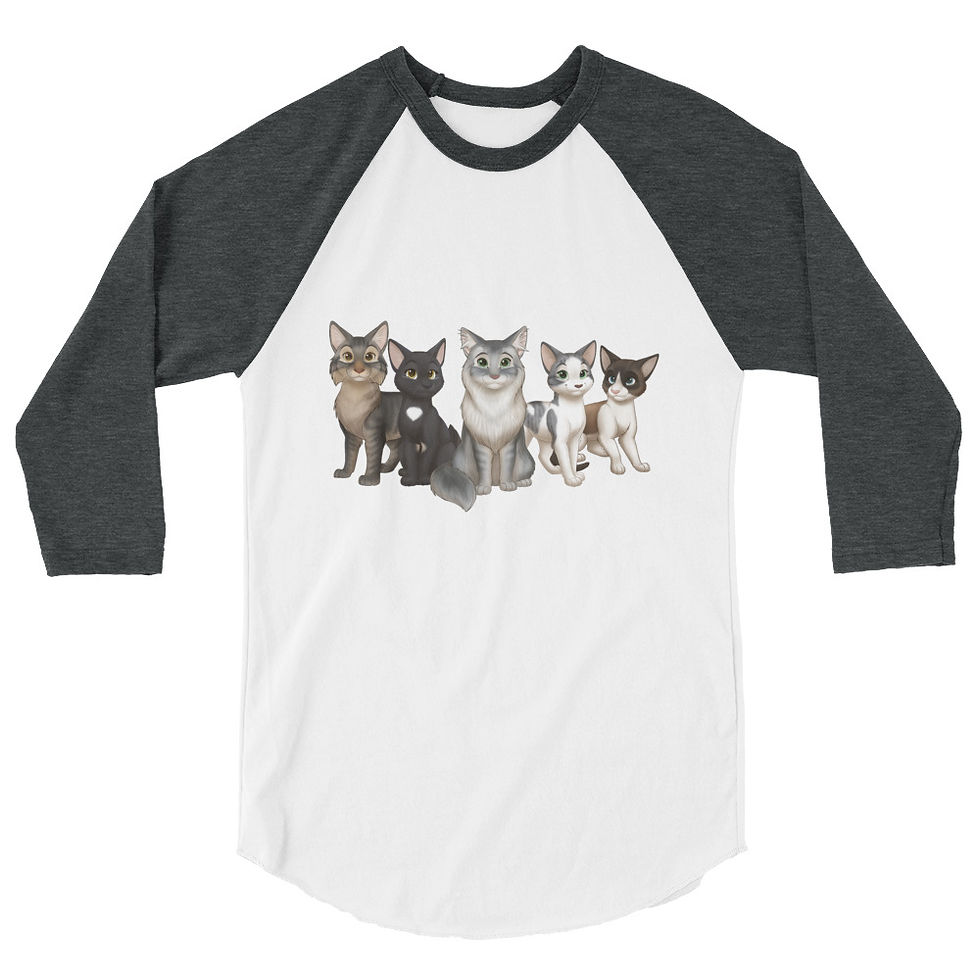 Thumbnail: Group 3/4 Sleeve Shirt Unisex 2
