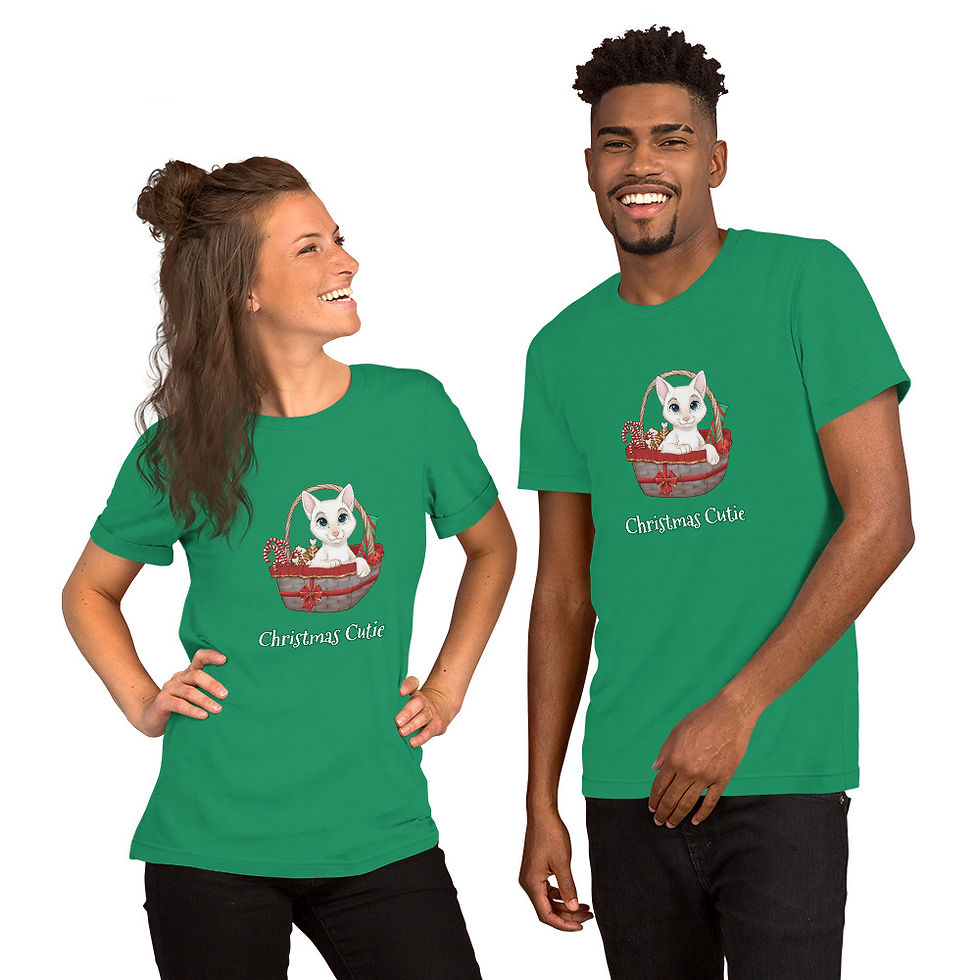 Thumbnail: Ellen Christmas T-Shirt- "Christmas Cutie"