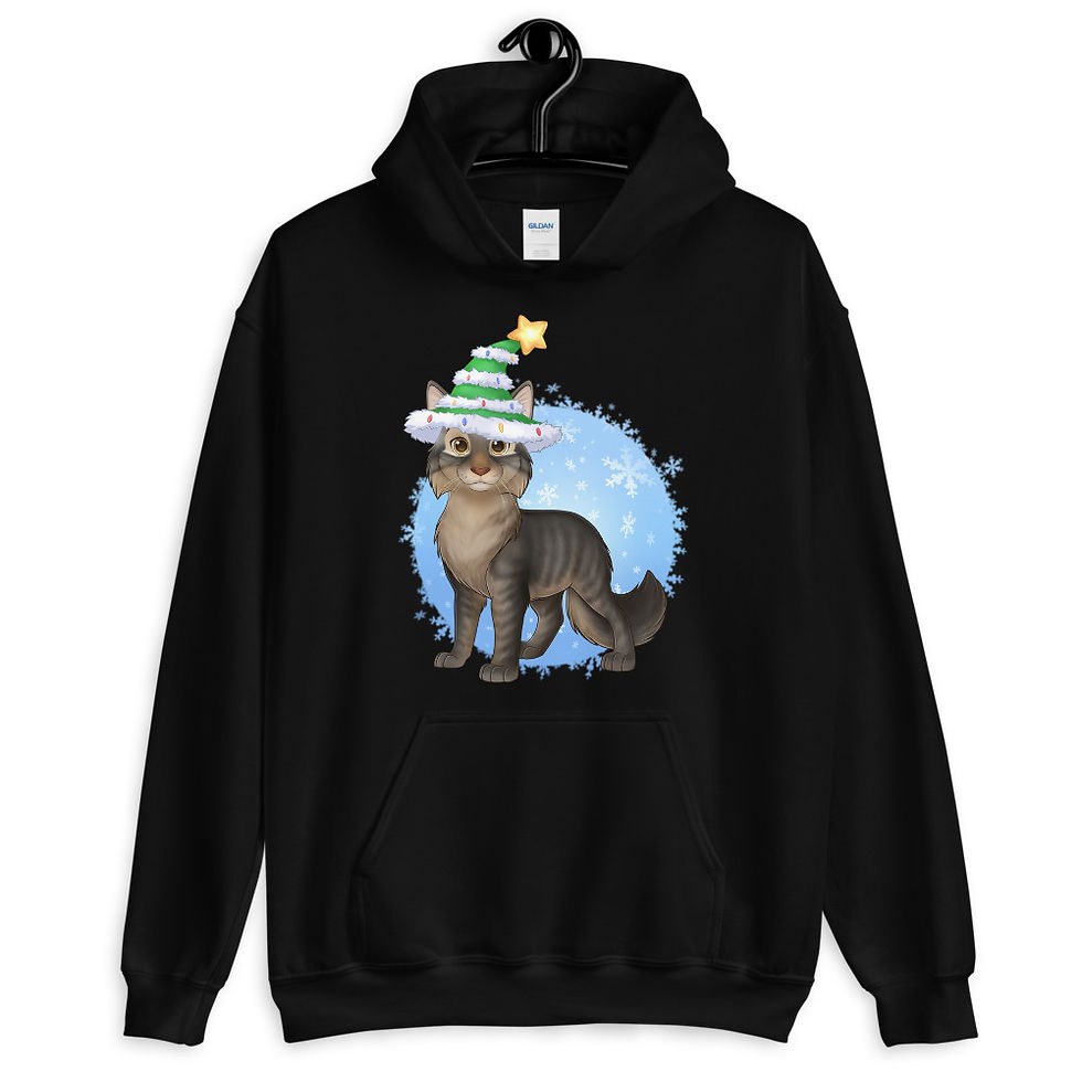 Thumbnail: Mario Christmas Hoodie Snowflake
