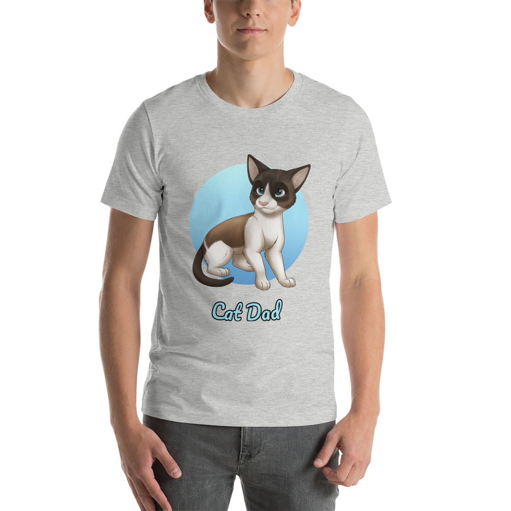 Cat Dad Winter T-Shirt