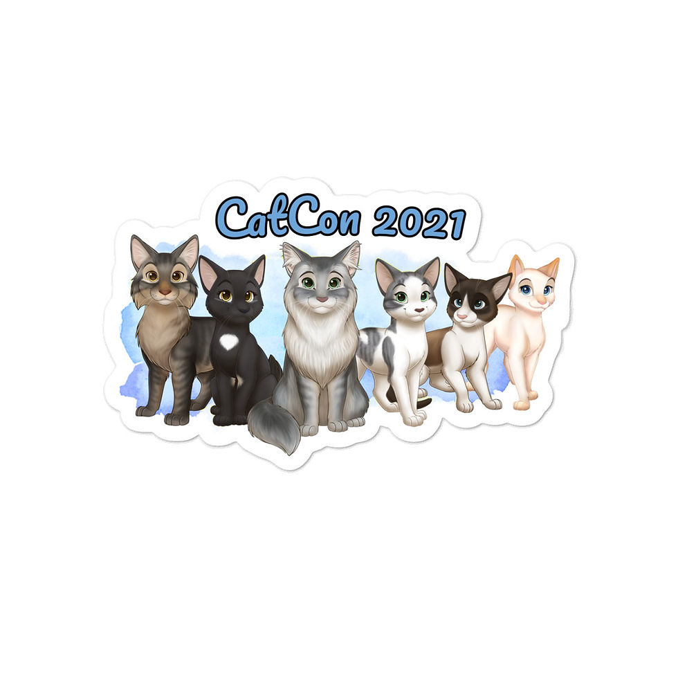 Thumbnail: CatCon 2021 Sticker