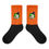 Thumbnail: Winter Halloween Socks Orange