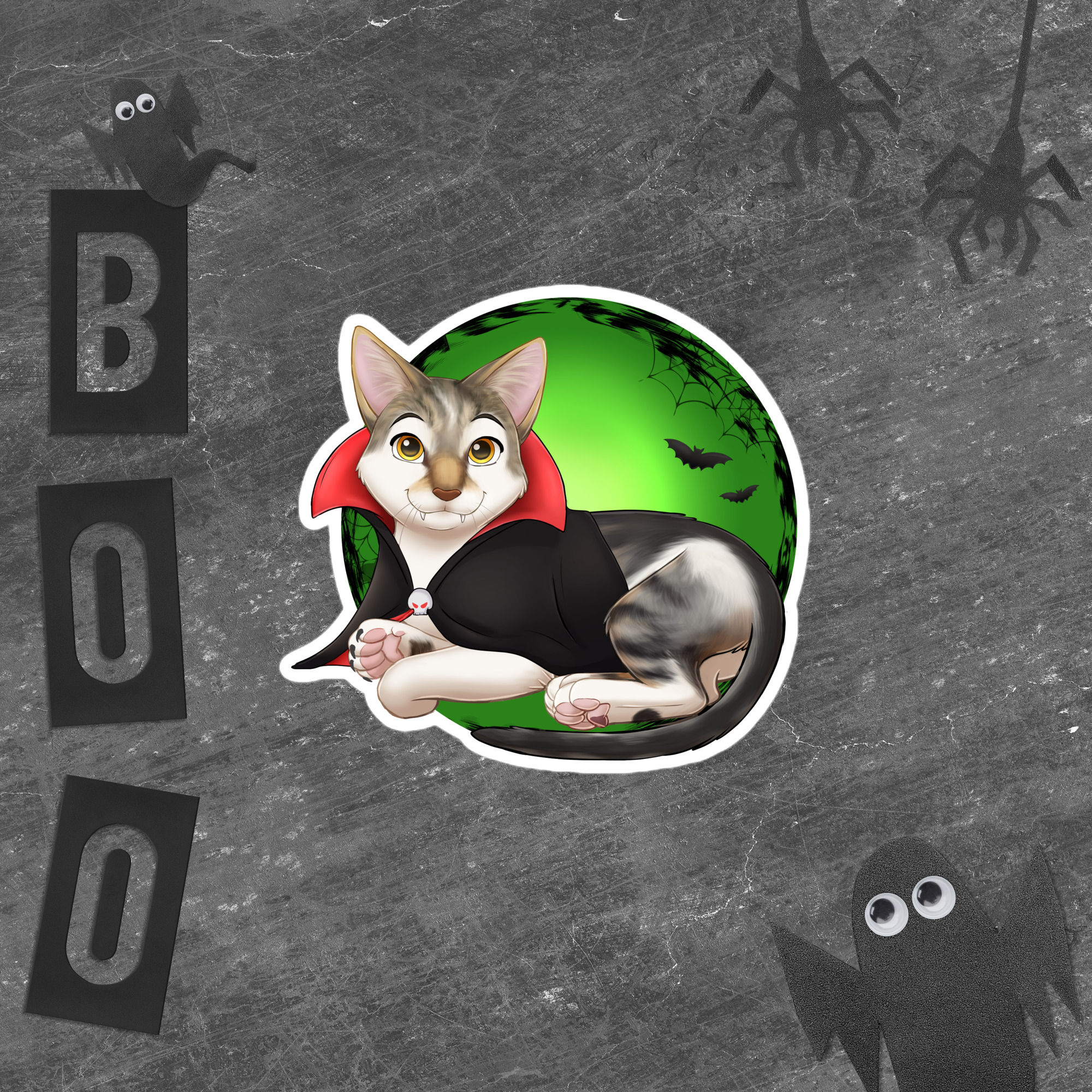 Alexander Halloween Sticker