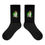 Thumbnail: Apple Halloween Socks Black