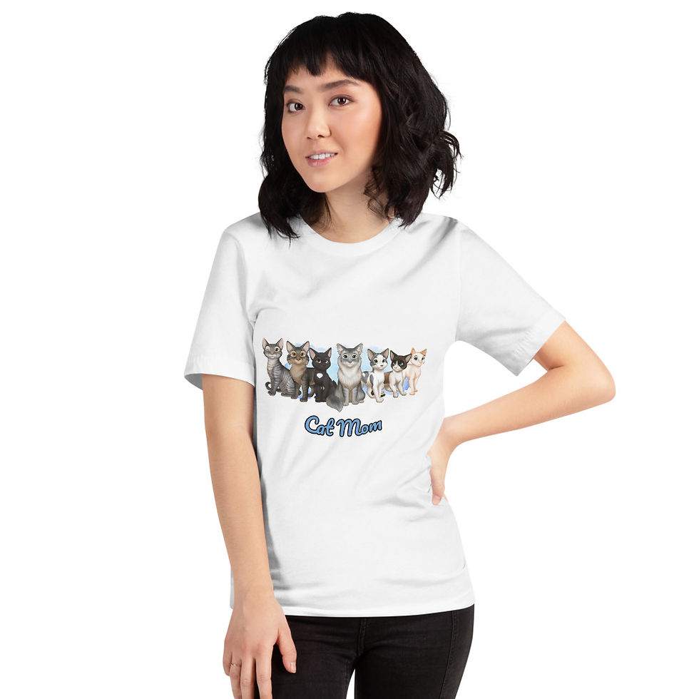 Thumbnail: Cat Mom T-Shirt