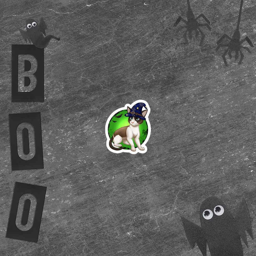 Thumbnail: Winter Halloween Sticker