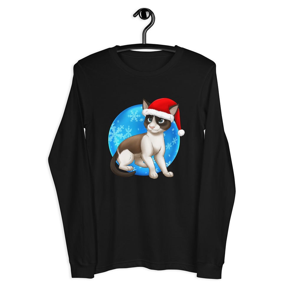 Thumbnail: Winter Long Sleeve Christmas Shirt Snow Globe