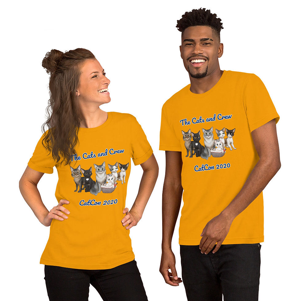 Thumbnail: The Cats and Crew CatCon T-Shirt Yellow