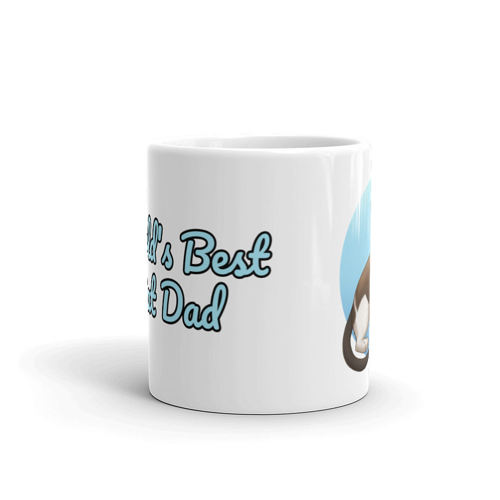 Thumbnail: "World's Best Cat Dad" Winter Mug
