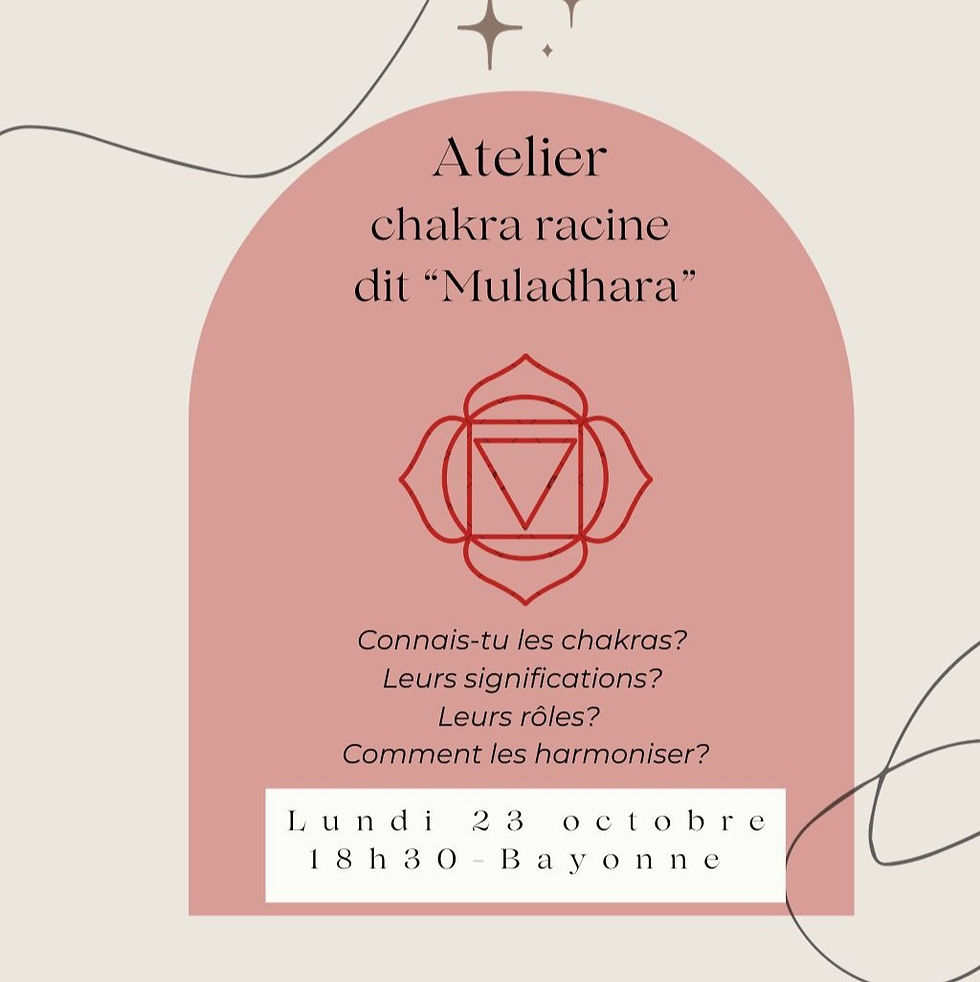Atelier chakra racine 