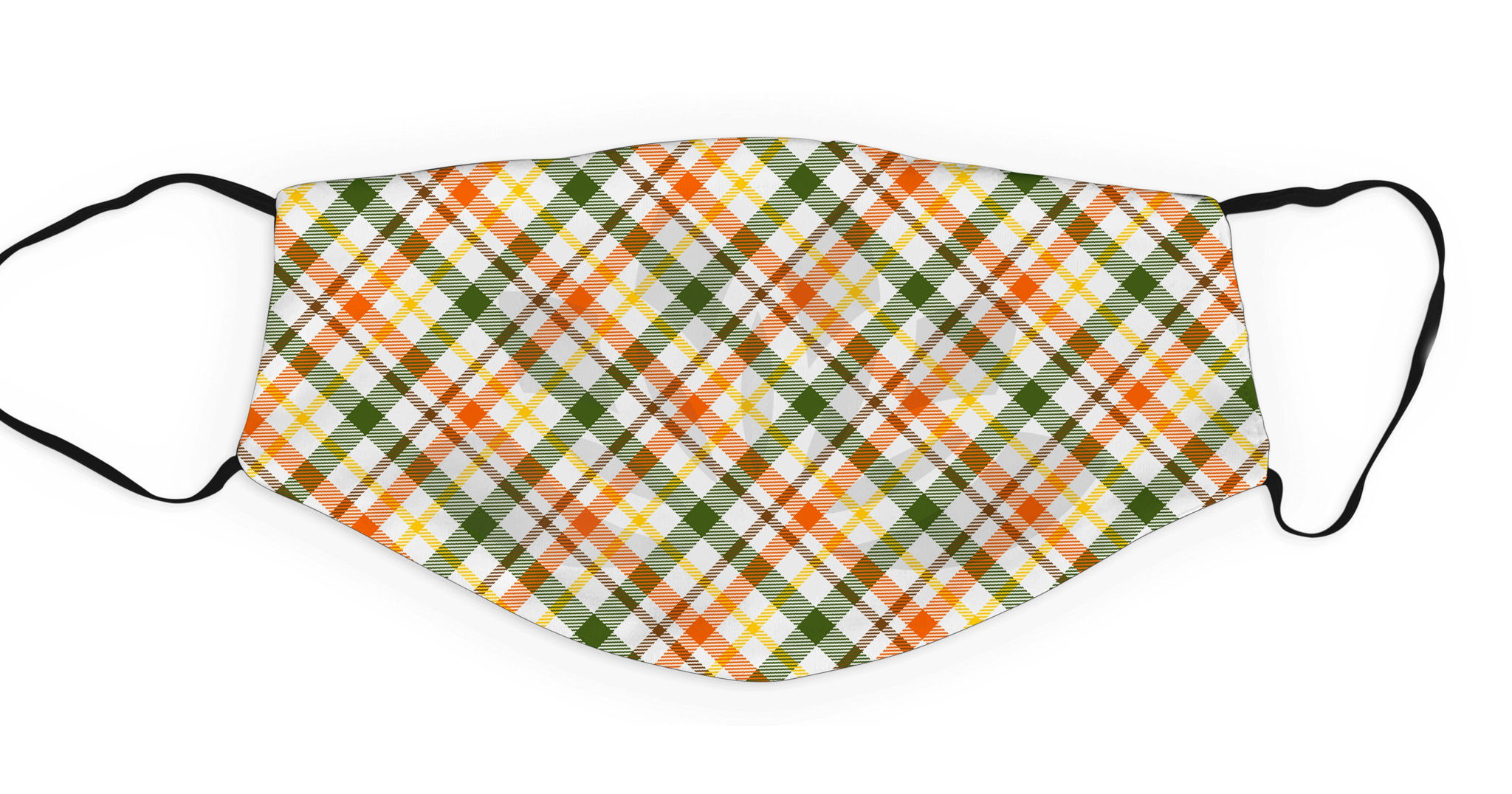 Fall Plaid Mask