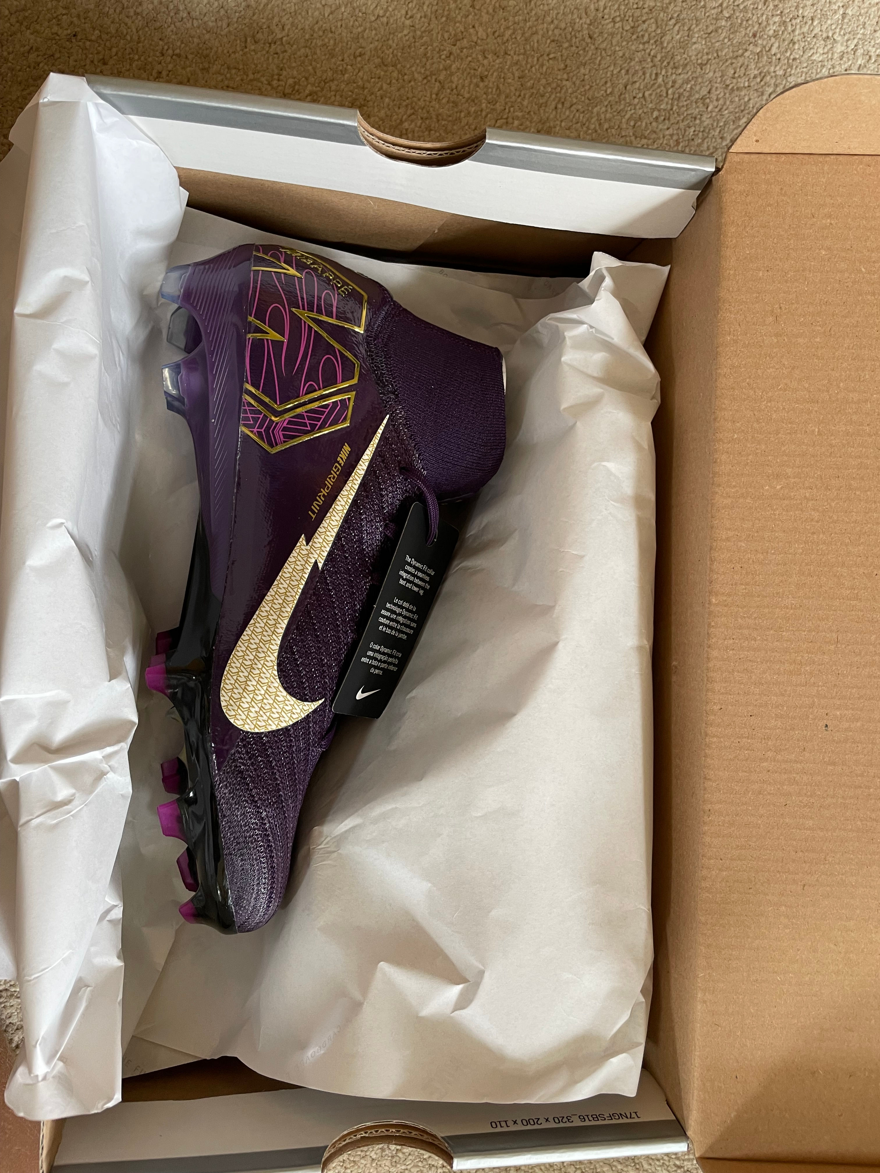 Kylian mbappe signature purple 