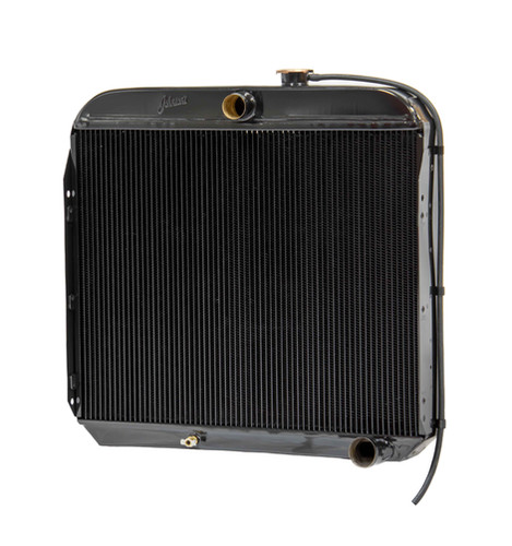 Int57 Radiator 1955-57 Chevy Car Tri-Five (6cyl Position) 4-Row Radiator | Johnsons ...