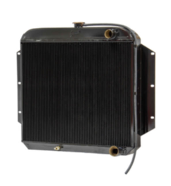 1959-63 chevy impala downflow copper brass radiator