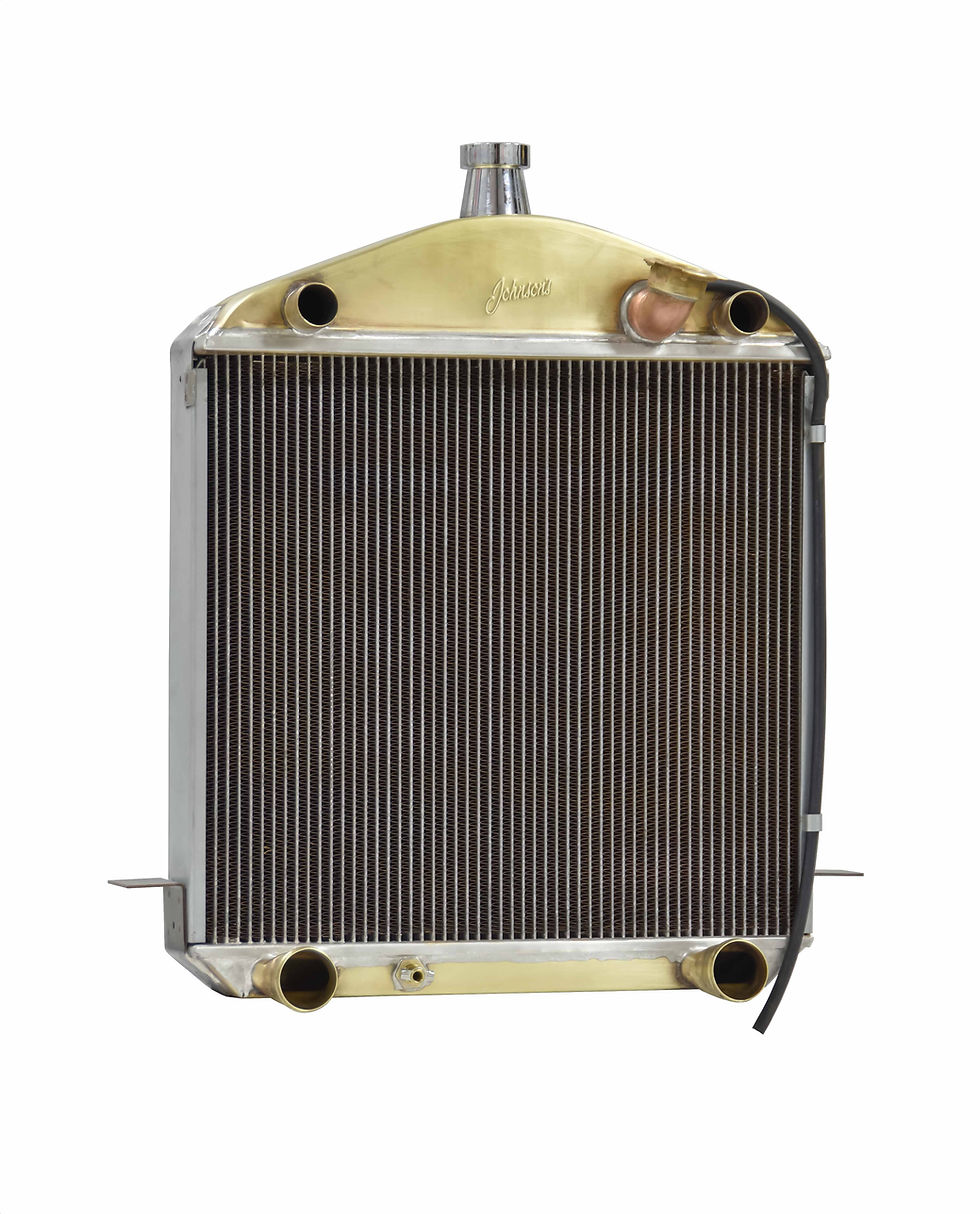 Ford Model Radiator Operation 1917-23 Ford Model T - 4-Row Radiator | Johnsons Radiator Works