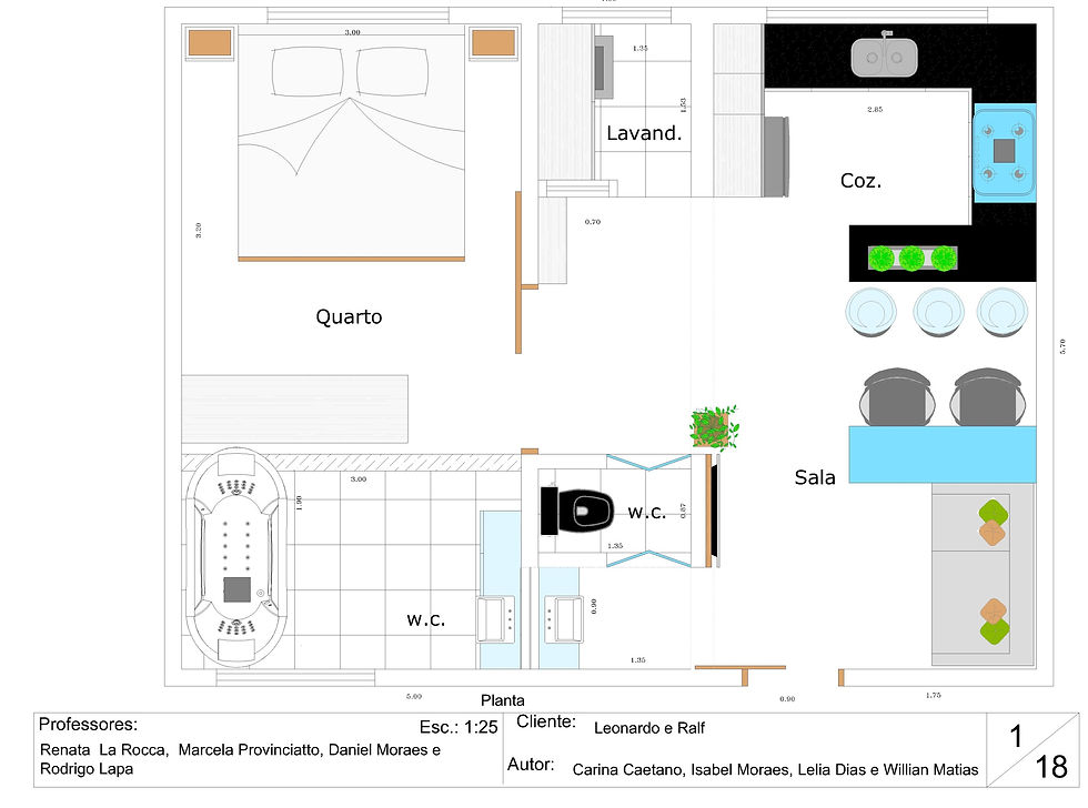 PROJETO APARTAMENTO