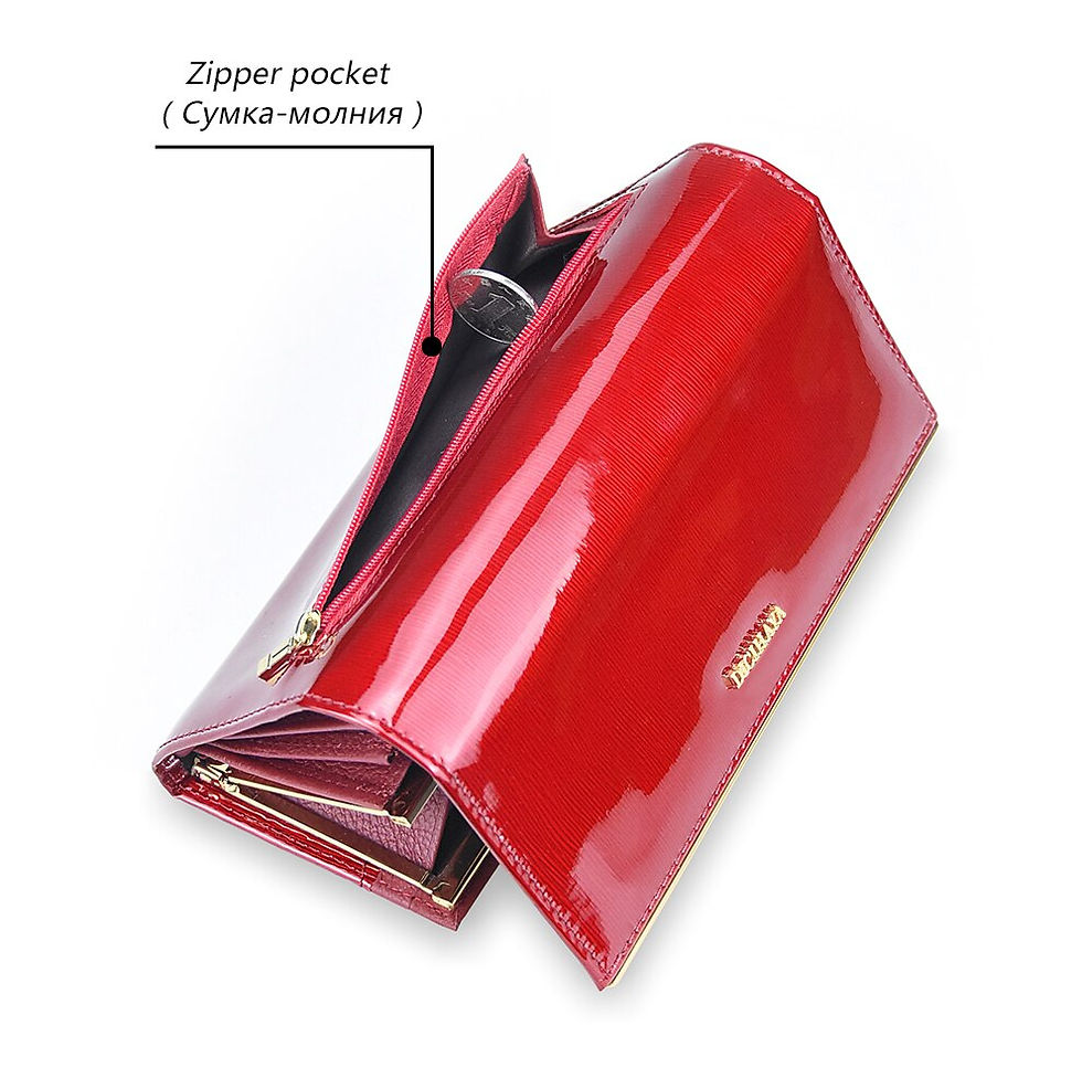 Thumbnail: Genuine Patent Leather Designer Clutch