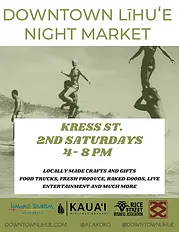 Downtown Lihue 2Nd Saturday Night Market