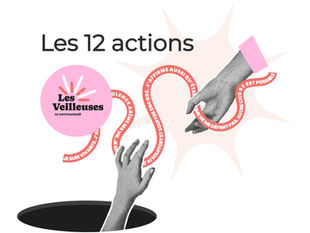 Les 12 actions des Veilleuses, un parcours de reconnexion et de réparation pour sortir des violences conjugales.