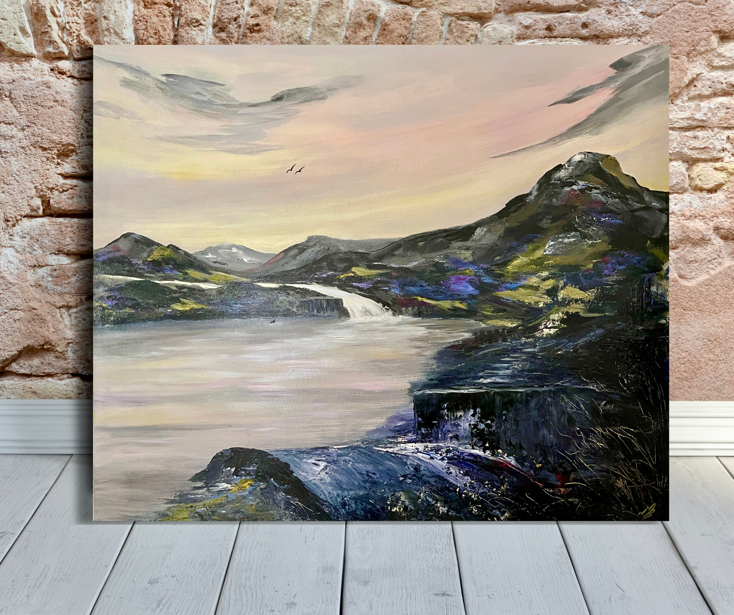 Highland Tranquility.  120x100 cm