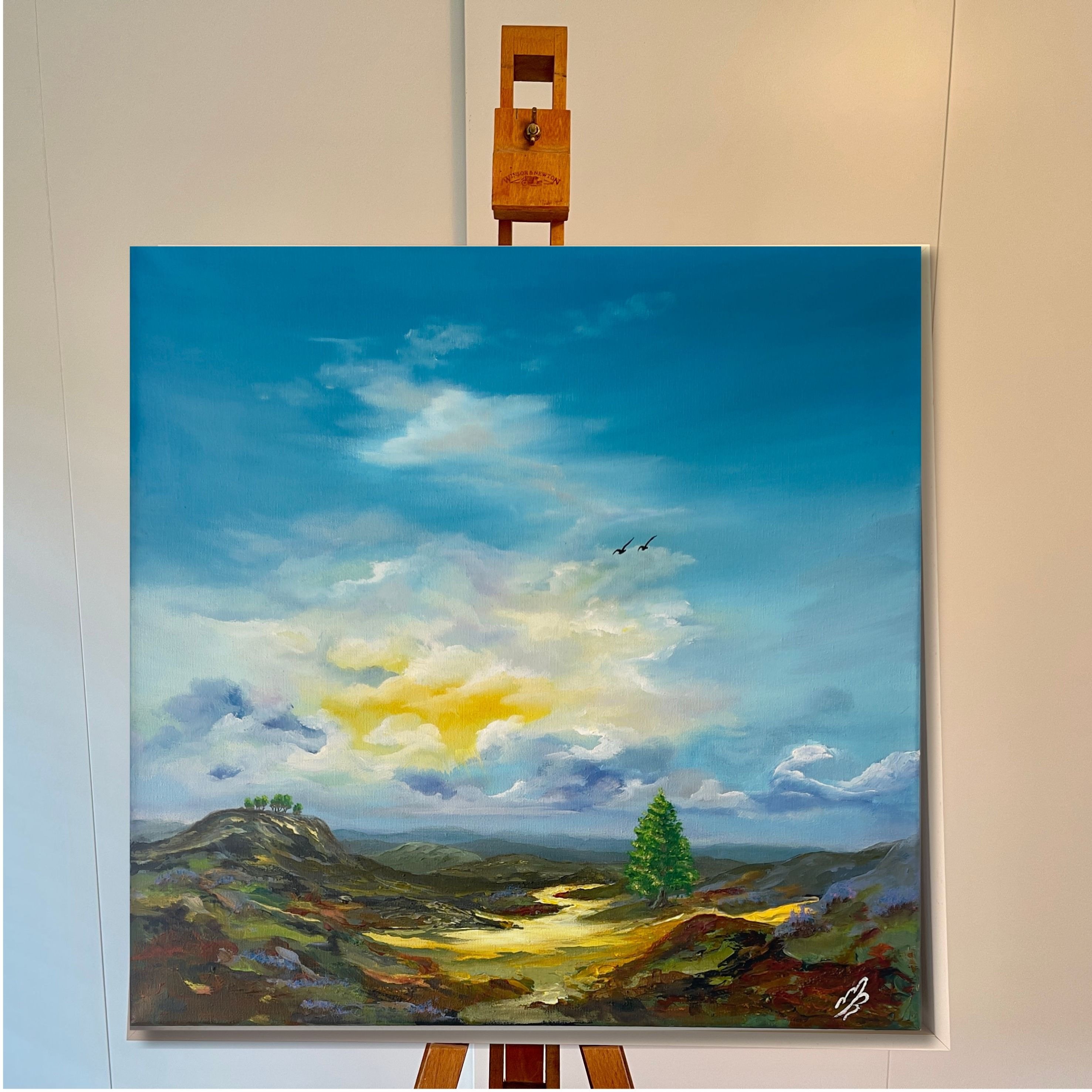 Path in the New Forest. 50x50 cm