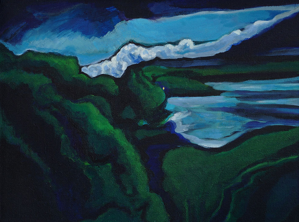 Moonlight on the Bay
