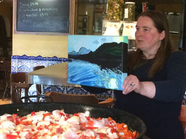 Paella and Paintings!